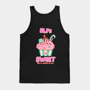 SLP, Speech Language Pathologist, Speech Therapist Tank Top